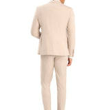 Tan 2 Button Suit