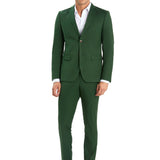 Forest Green 2 Button Suit