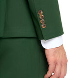 Forest Green 2 Button Suit